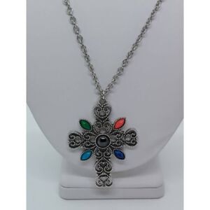 Vintage Avon cross‎ necklace